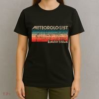 Meteorologist Limited Edition Retro Weather Meteorology T-Shirt thumb 4