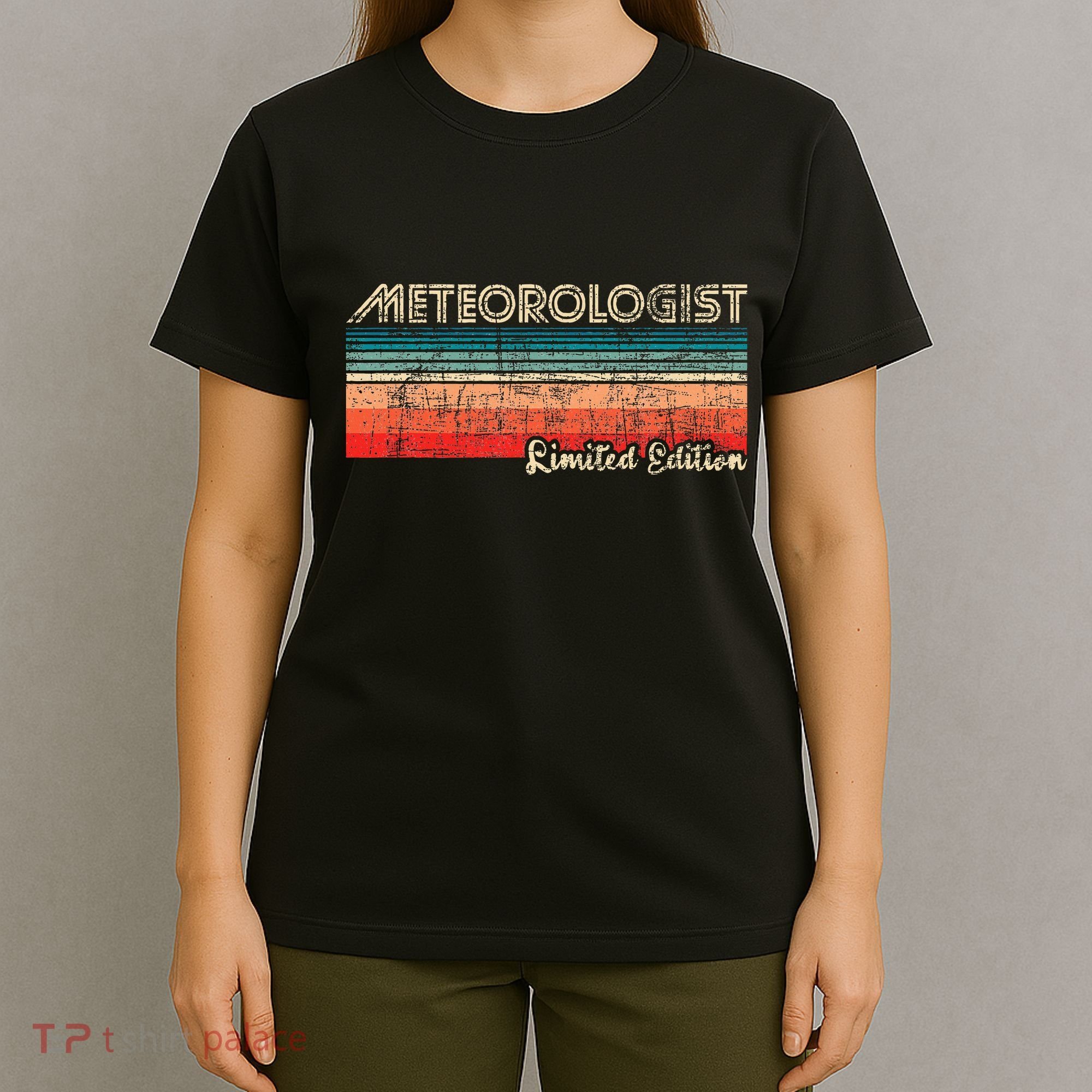 Meteorologist Limited Edition Retro Weather Meteorology T-Shirt