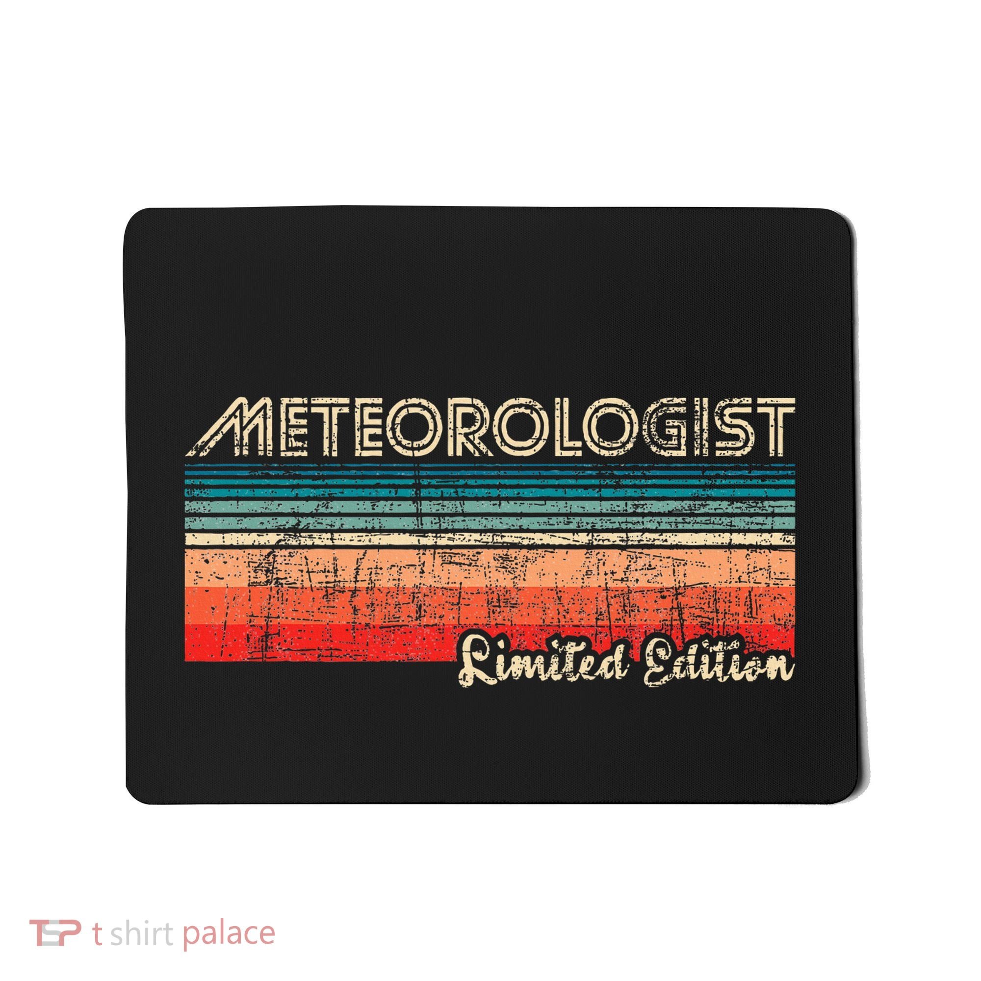 Meteorologist Limited Edition Retro Weather Meteorology Mousepad