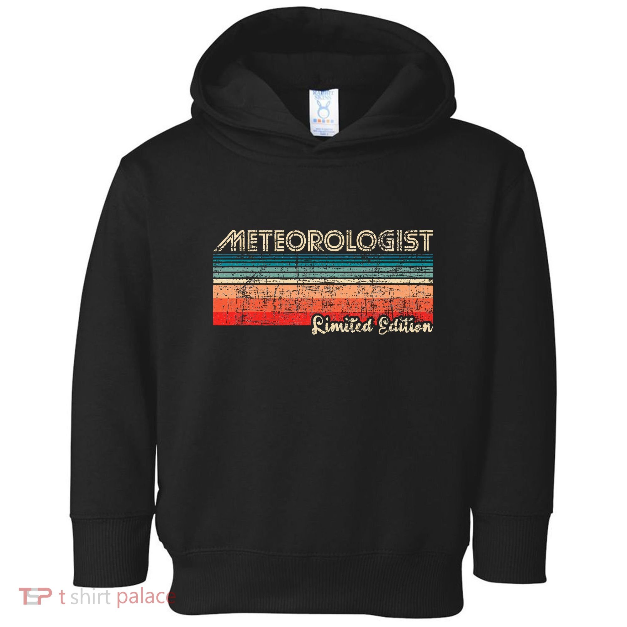 Meteorologist Limited Edition Retro Weather Meteorology Toddler Hoodie
