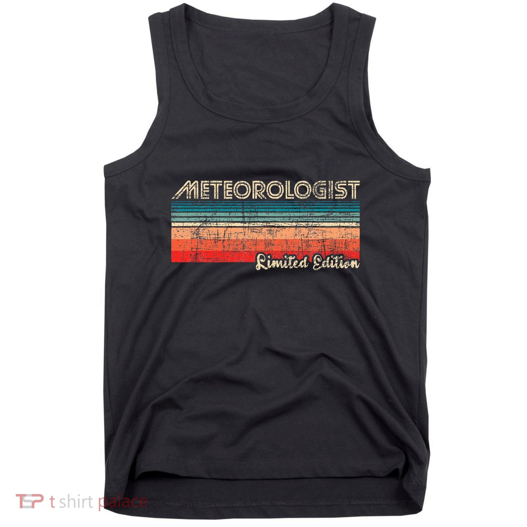 Meteorologist Limited Edition Retro Weather Meteorology Tank Top