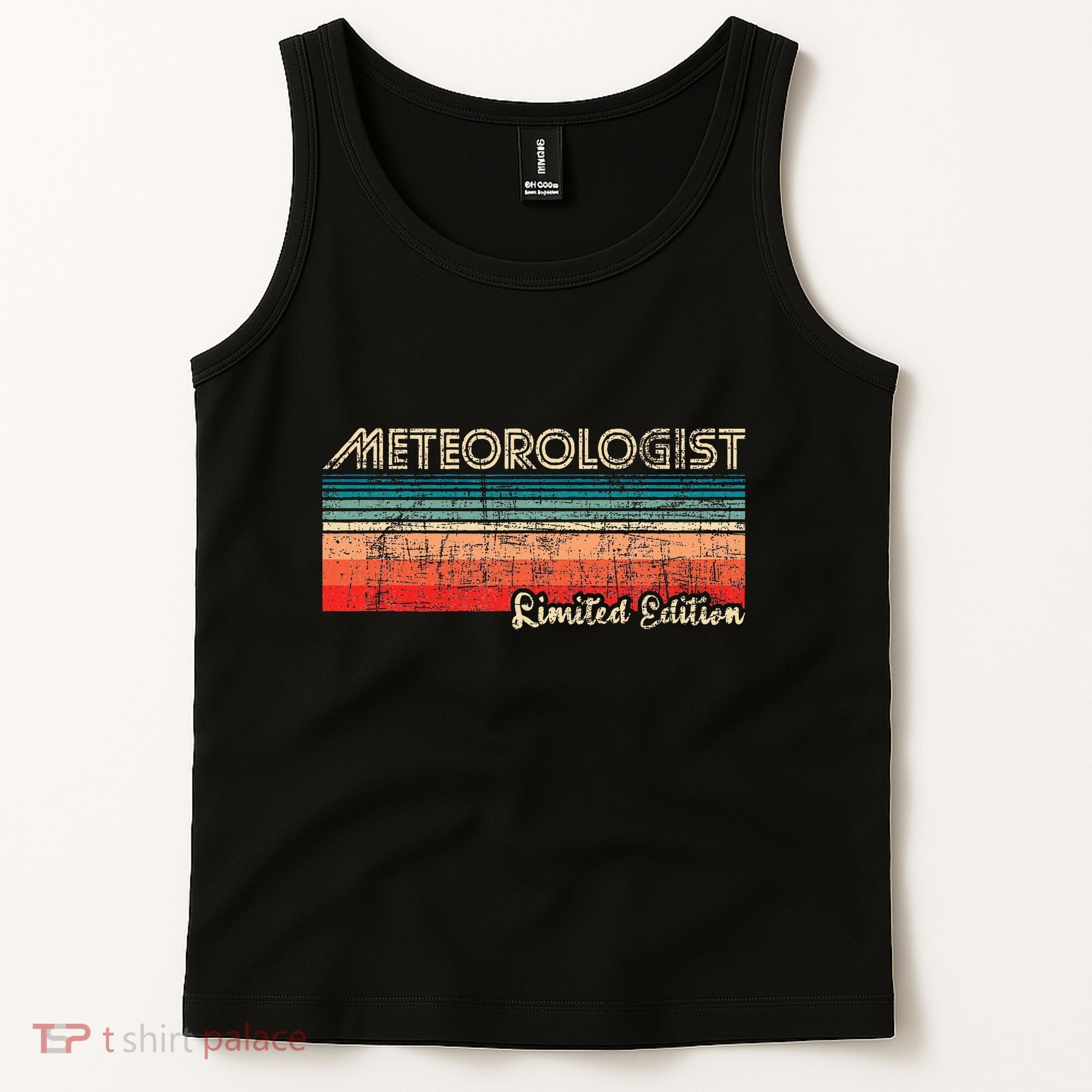 Meteorologist Limited Edition Retro Weather Meteorology Tank Top