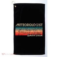 Meteorologist Limited Edition Retro Weather Meteorology Golf Towel thumb 0