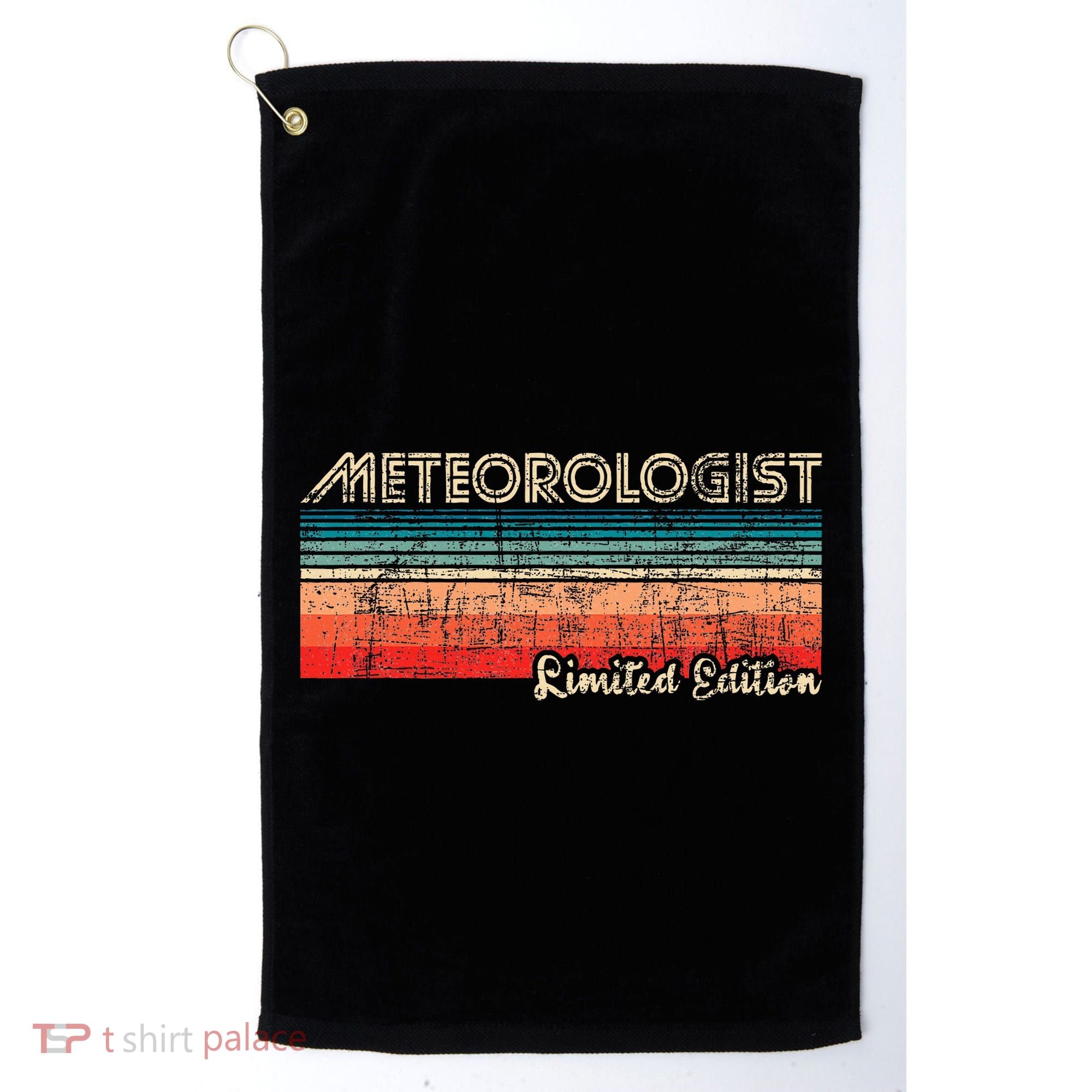 Meteorologist Limited Edition Retro Weather Meteorology Golf Towel