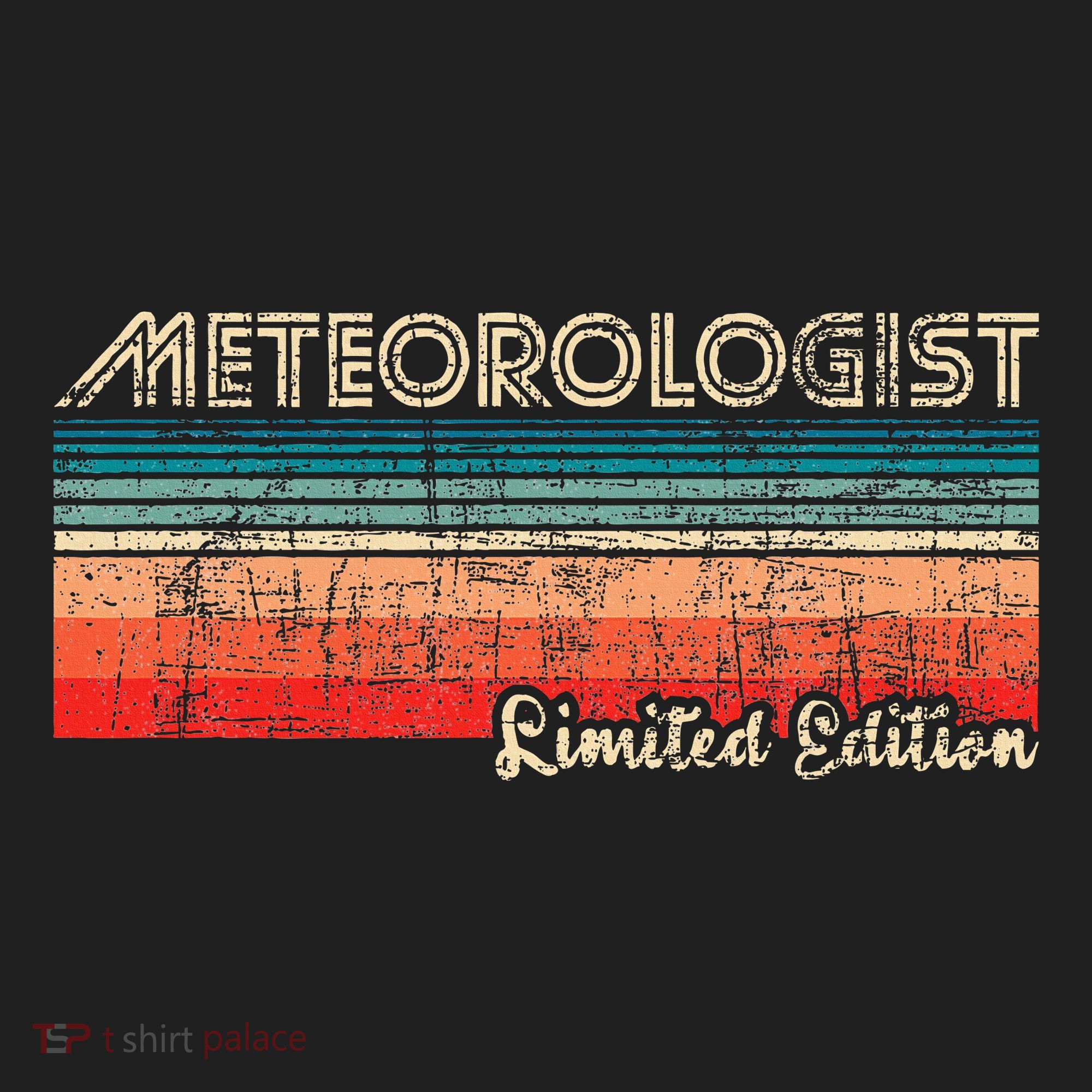 Meteorologist Limited Edition Retro Weather Meteorology Golf Towel