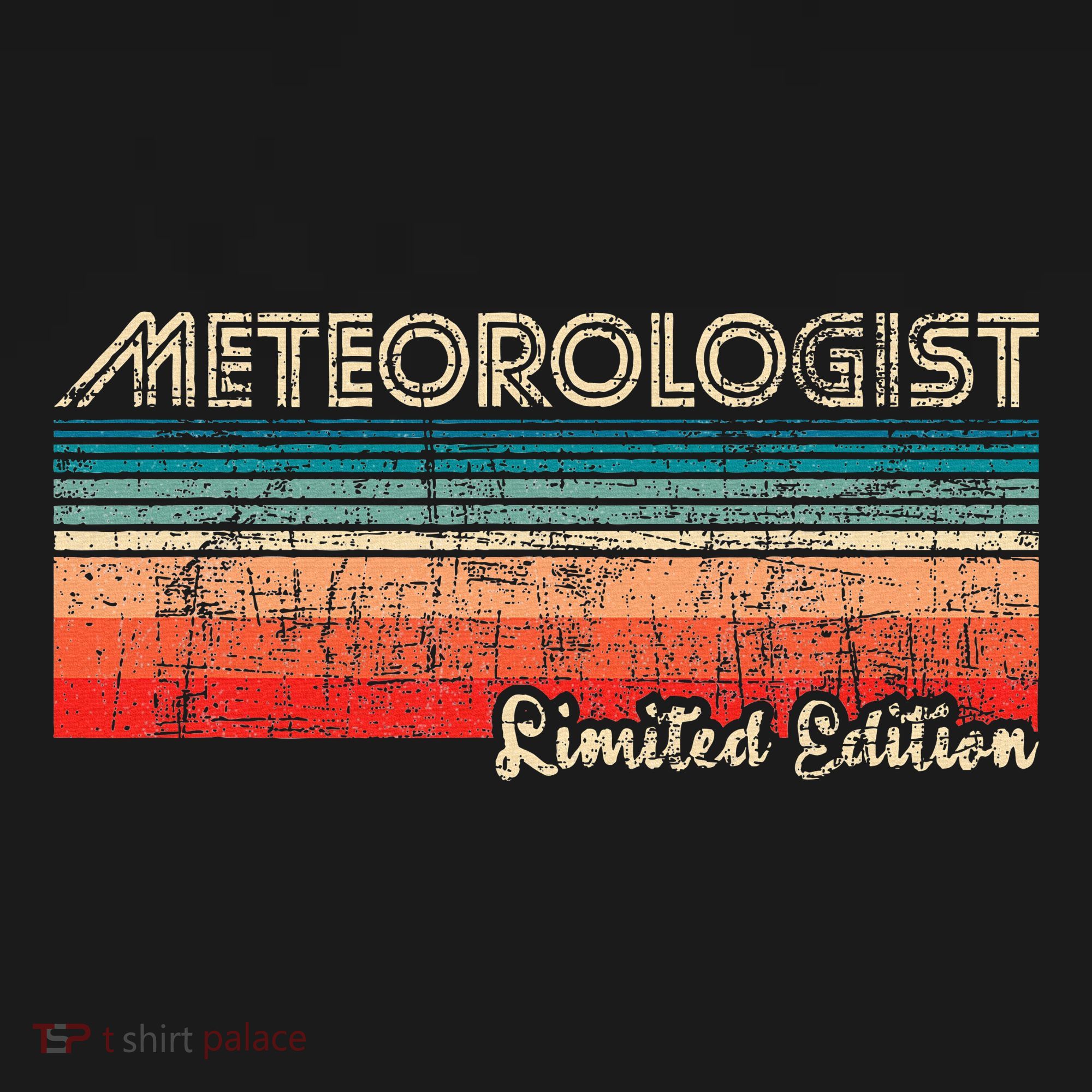 Meteorologist Limited Edition Retro Weather Meteorology Toddler T-Shirt