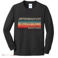 Meteorologist Limited Edition Retro Weather Meteorology Kids Long Sleeve Shirt thumb 0