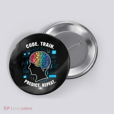 Machine Learning Engineer Artificial Intelligence Button