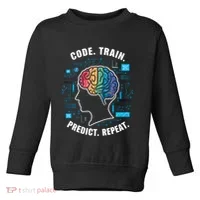 Machine Learning Engineer Artificial Intelligence Toddler Sweatshirt thumb 0