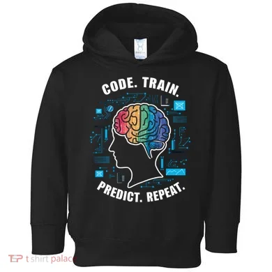 Machine Learning Engineer Artificial Intelligence Toddler Hoodie
