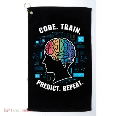 Machine Learning Engineer Artificial Intelligence Golf Towel