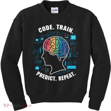 Machine Learning Engineer Artificial Intelligence Kids Sweatshirt