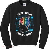Machine Learning Engineer Artificial Intelligence Kids Sweatshirt thumb 0
