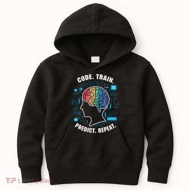 Machine Learning Engineer Artificial Intelligence Kids Hoodie