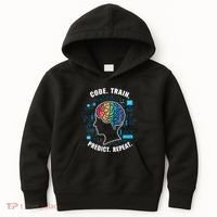 Machine Learning Engineer Artificial Intelligence Kids Hoodie thumb 0