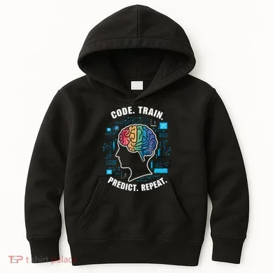Machine Learning Engineer Artificial Intelligence Kids Hoodie