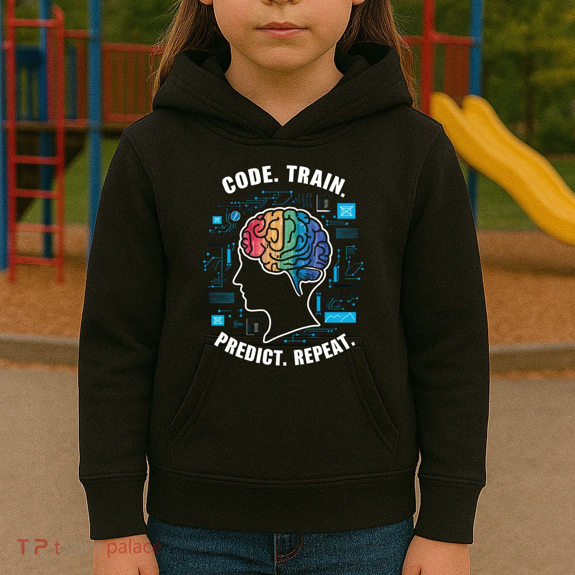 Machine Learning Engineer Artificial Intelligence Kids Hoodie