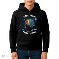 Machine Learning Engineer Artificial Intelligence Kids Hoodie thumb 4