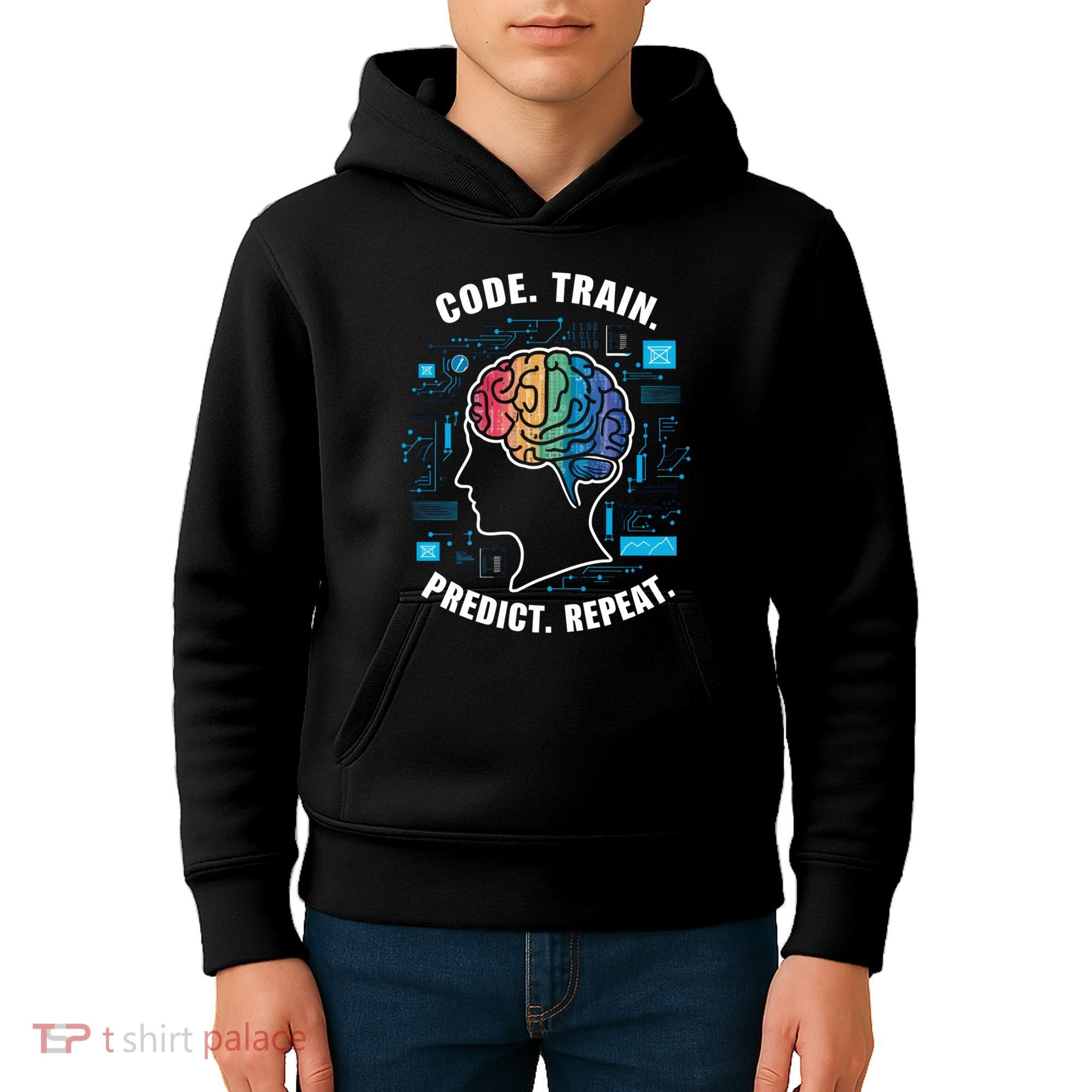 Machine Learning Engineer Artificial Intelligence Kids Hoodie