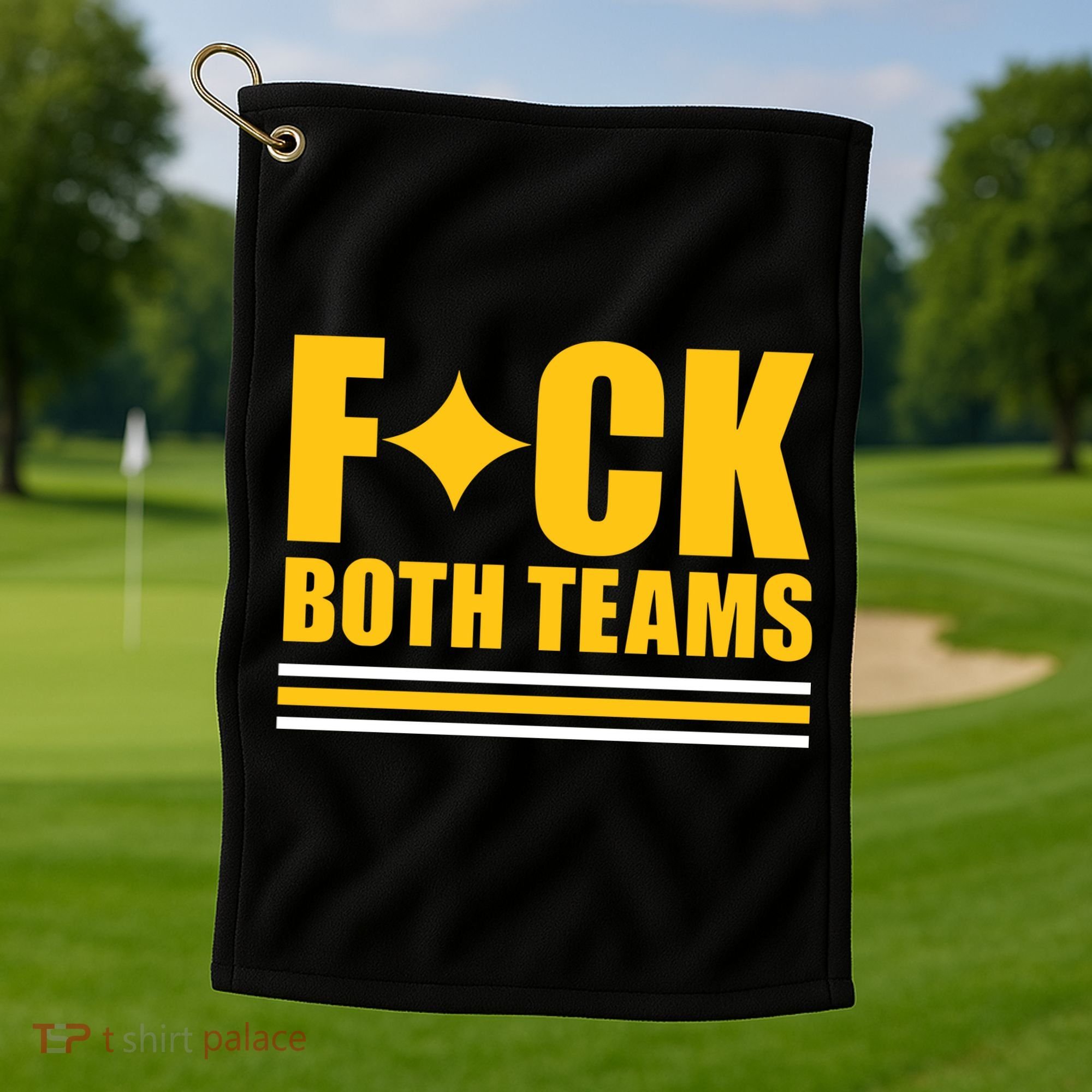 Matt Light Fuck Both Teams Golf Towel