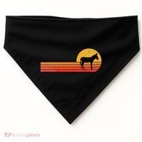 Mule Lover Funny Mule USA-Made Doggie Bandana thumb 0