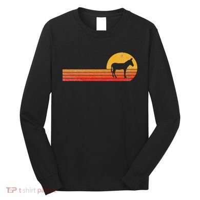 Mule Lover Funny Mule Long Sleeve Shirt