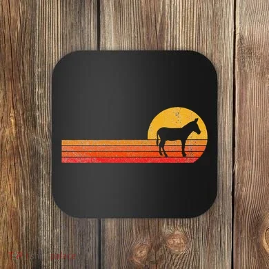 Mule Lover Funny Mule Coaster