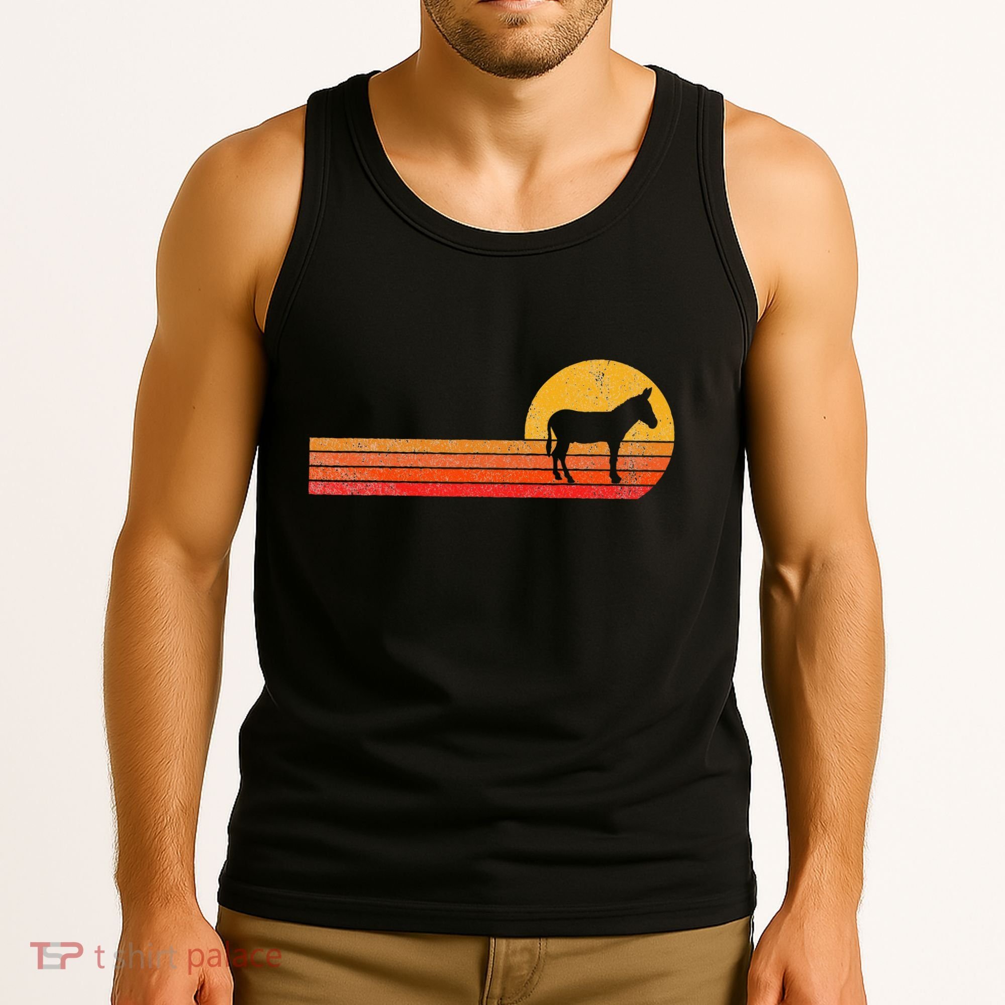 Mule Lover Funny Mule Tank Top