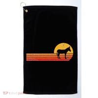 Mule Lover Funny Mule Golf Towel thumb 0