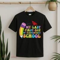 My Last First Day Of Elementary School Back To School T-Shirt thumb 2