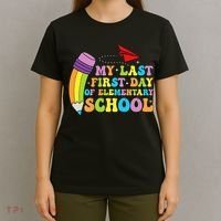 My Last First Day Of Elementary School Back To School T-Shirt thumb 4