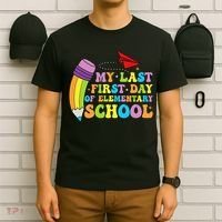 My Last First Day Of Elementary School Back To School T-Shirt thumb 6