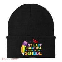 My Last First Day Of Elementary School Back To School Beanie thumb 0