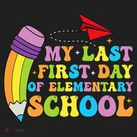 My Last First Day Of Elementary School Back To School Beanie thumb 2
