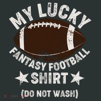 My Lucky Fantasy Football Shirt Do Not Wash Kids Sweatshirt thumb 2