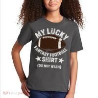 My Lucky Fantasy Football Shirt Do Not Wash Kids T-Shirt thumb 2