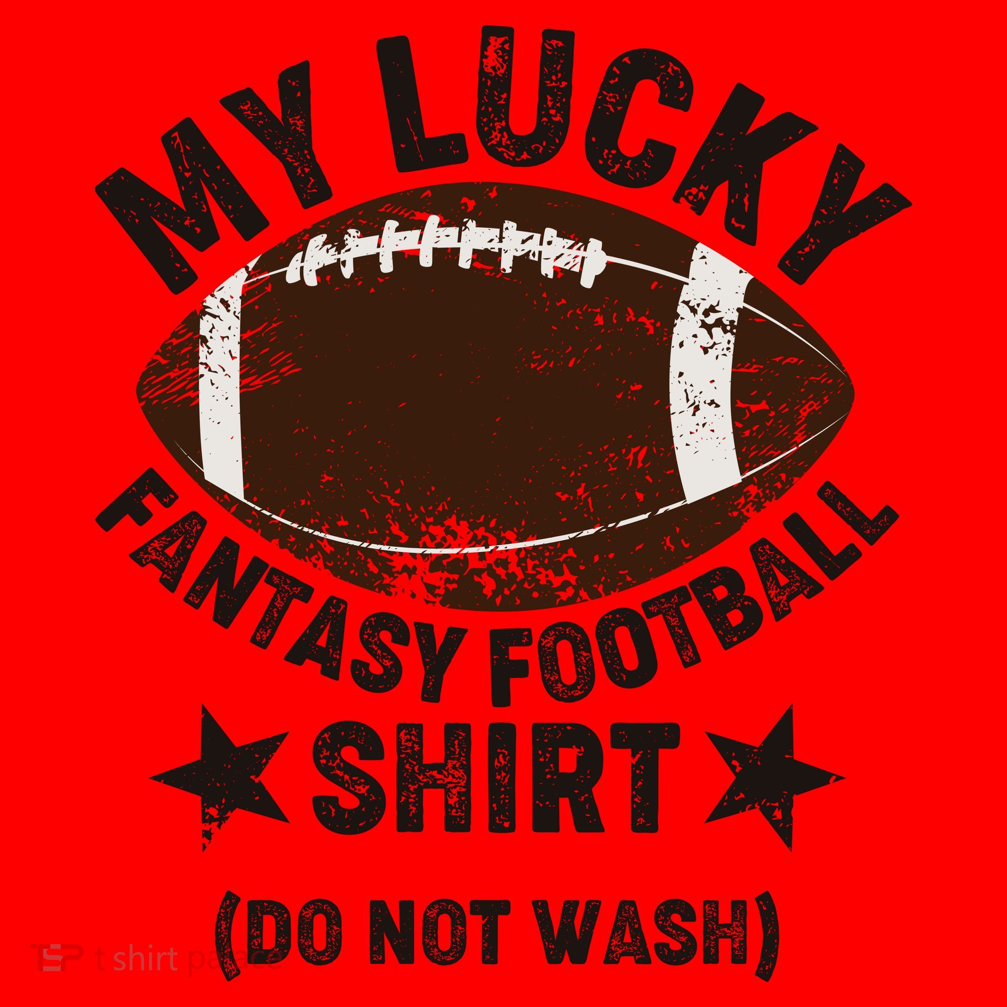 My Lucky Fantasy Football Shirt Do Not Wash Santa Hat