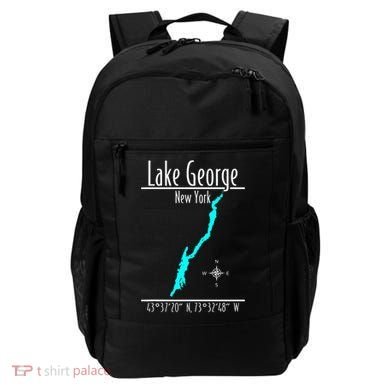 Modern Lake George New York Backpack