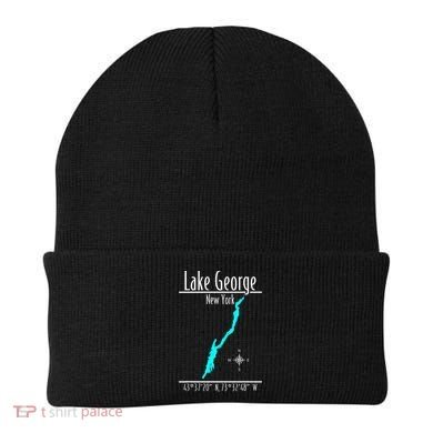 Modern Lake George New York Beanie