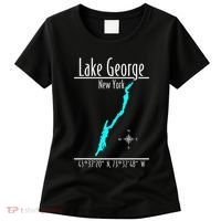 Modern Lake George New York Women's T-Shirt thumb 0