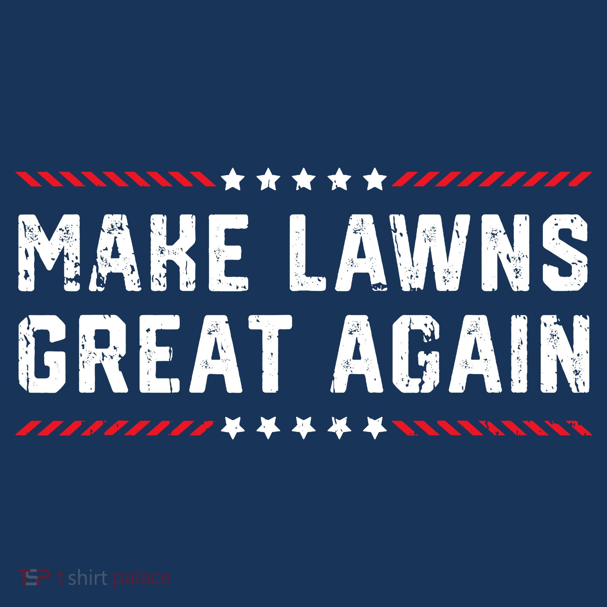 Make Lawns Great Again Lawn Mowing Dad American Flag Mousepad