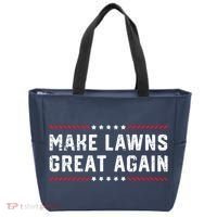 Make Lawns Great Again Lawn Mowing Dad American Flag Tote Bag thumb 0