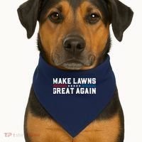 Make Lawns Great Again USA-Made Doggie Bandana thumb 1