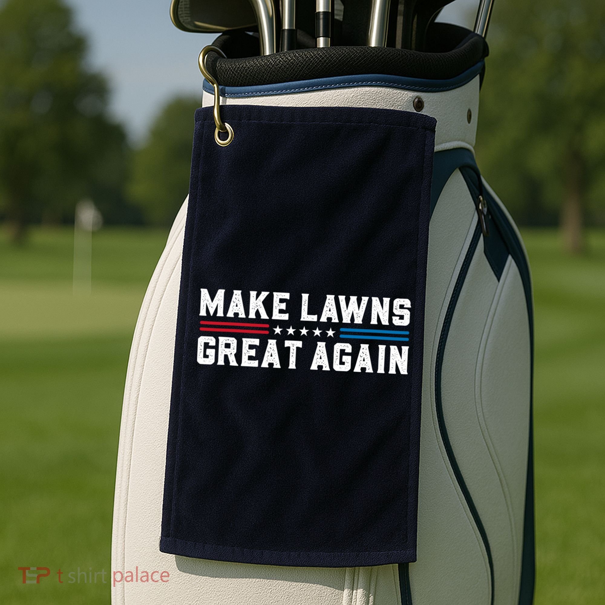Make Lawns Great Again Golf Towel
