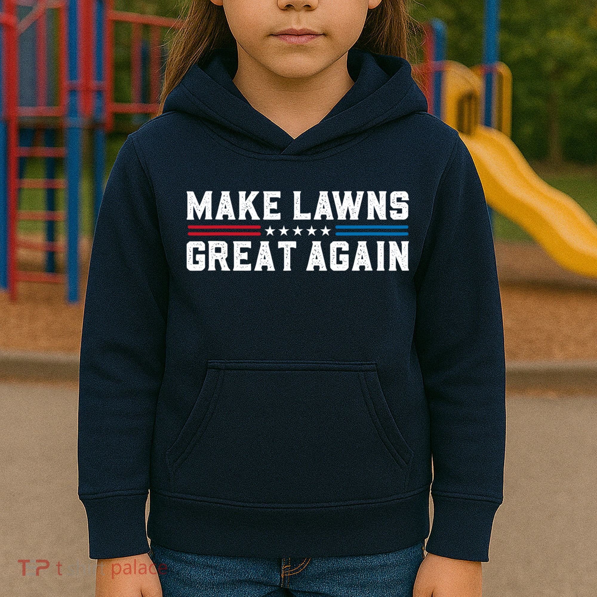 Make Lawns Great Again Kids Hoodie