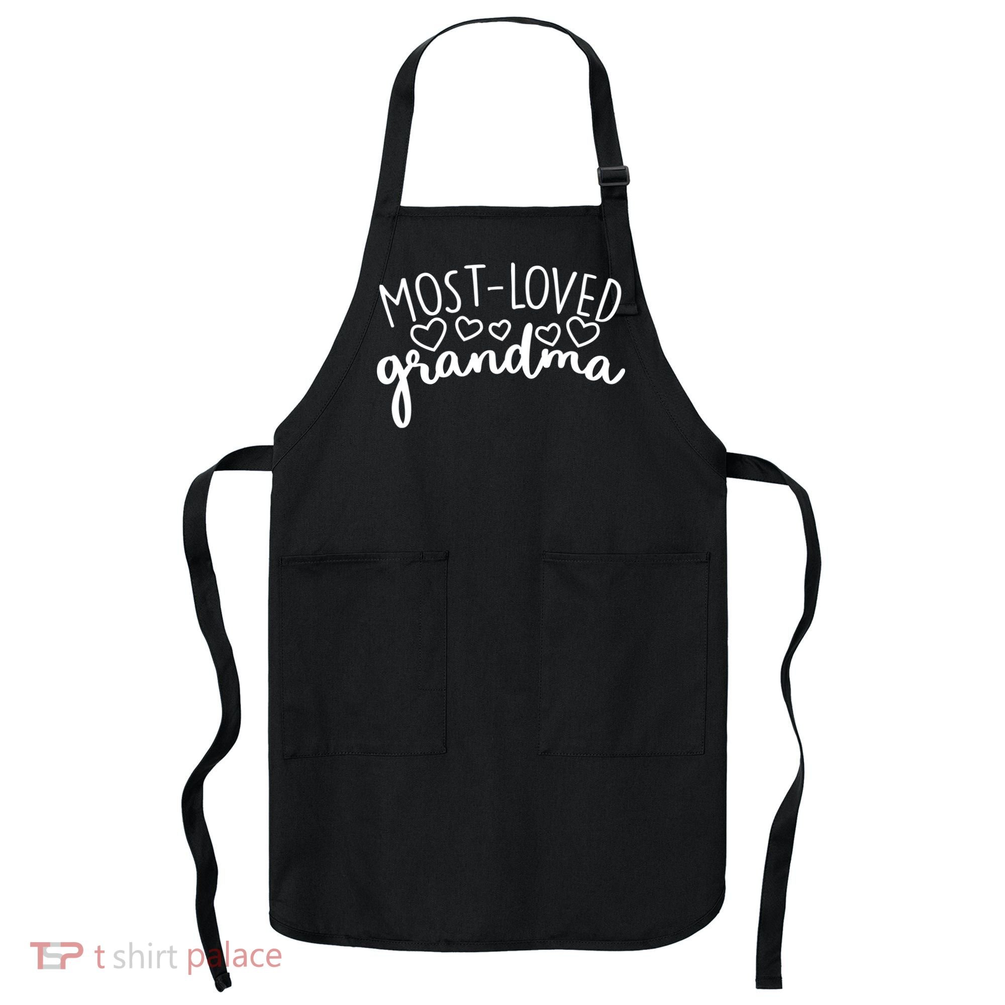Most Loved Grandma Apron