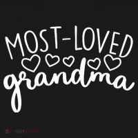 Most Loved Grandma Apron thumb 3