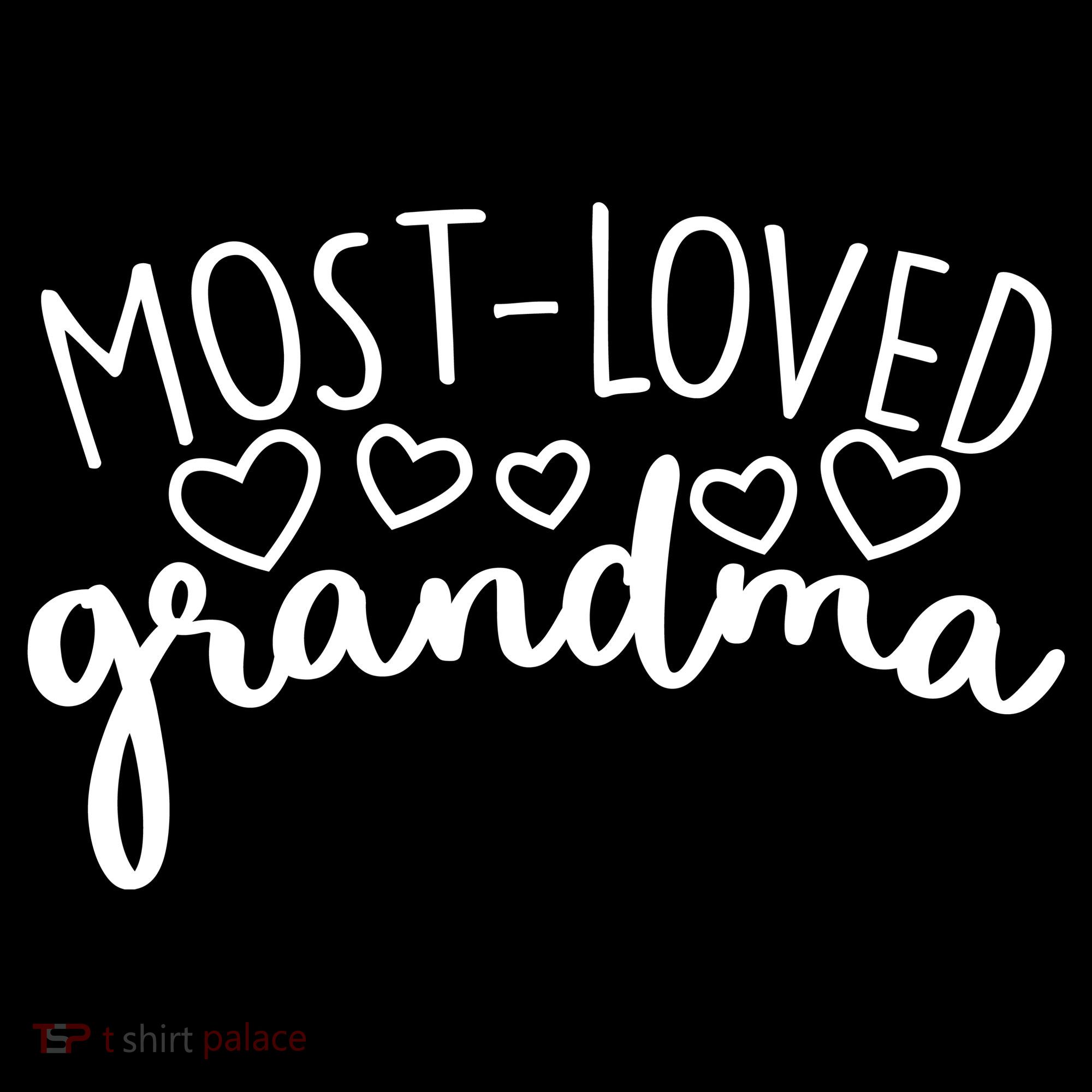 Most Loved Grandma Apron