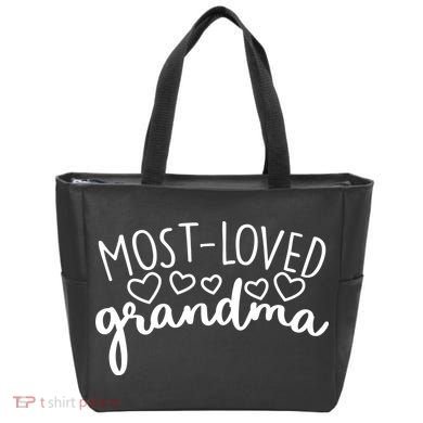 Most Loved Grandma Tote Bag