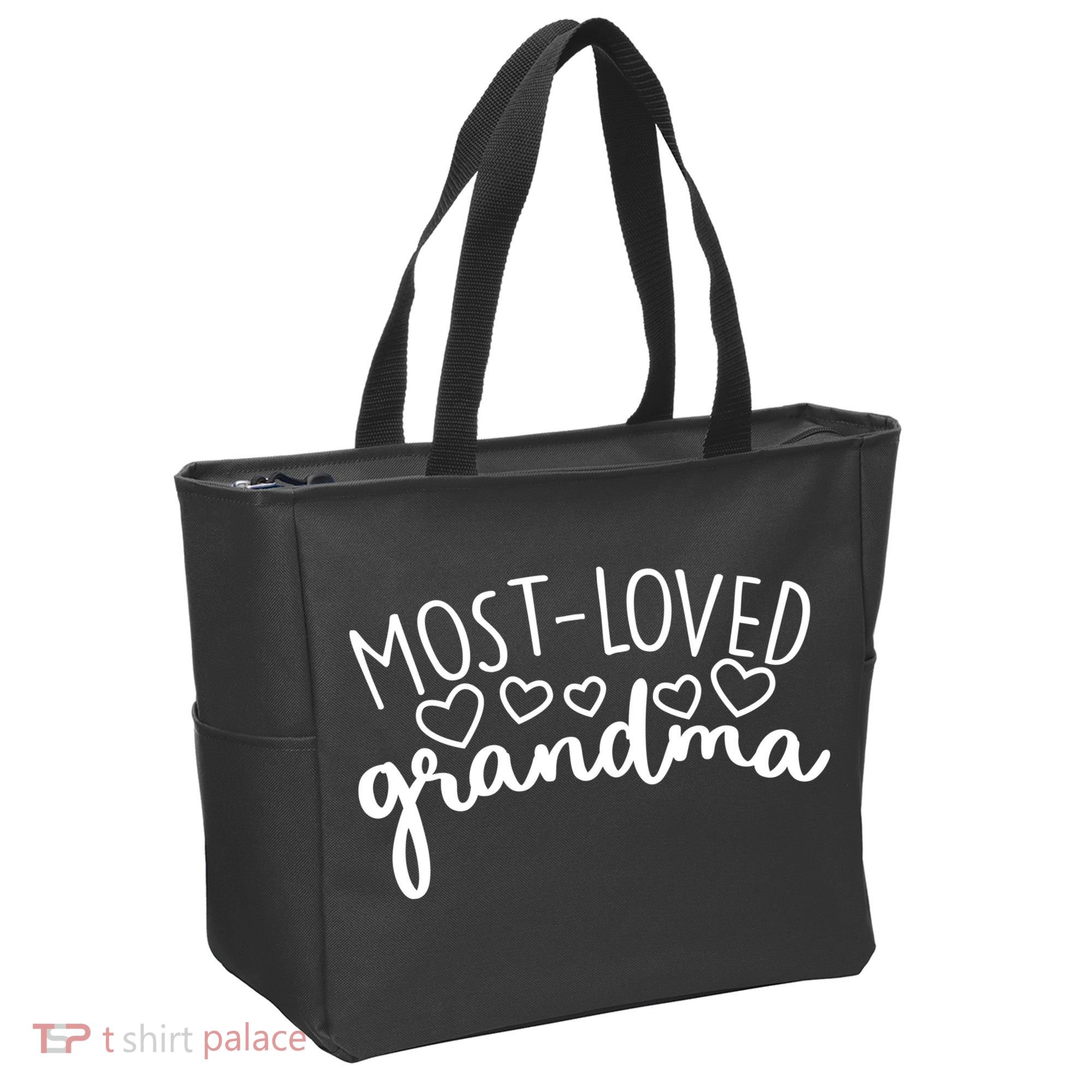 Most Loved Grandma Tote Bag